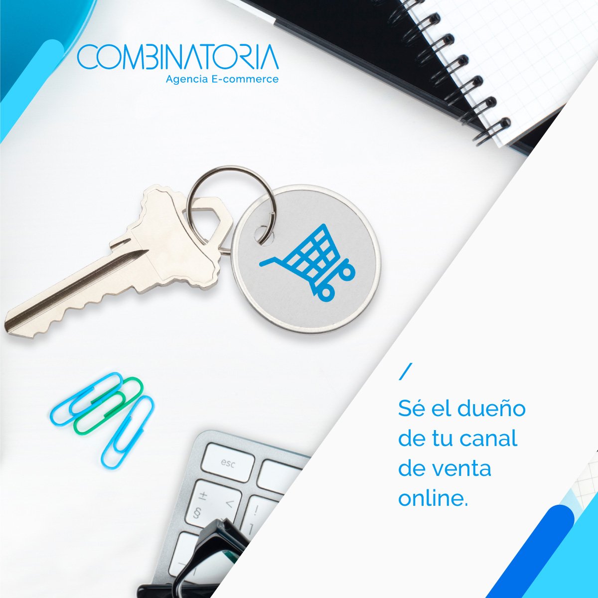 combinatoria's tweet image. Está claro que tu marca tiene que vender online. Pero, ¿sabés COMO hacerlo? 🤔 El secreto es uno solo: ser el dueño de tu propio canal de ventas.
bit.ly/HablemosDeTuNe…
