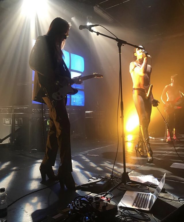 wild__daughter's tweet photo. Getting cocky at the @ICALondon amazing turn out for last nights gig / big love to everyone who came and a big Thankyou for all the amazing support that made it so uber special !! #wilddaughter https://t.co/a8K6MaIL02