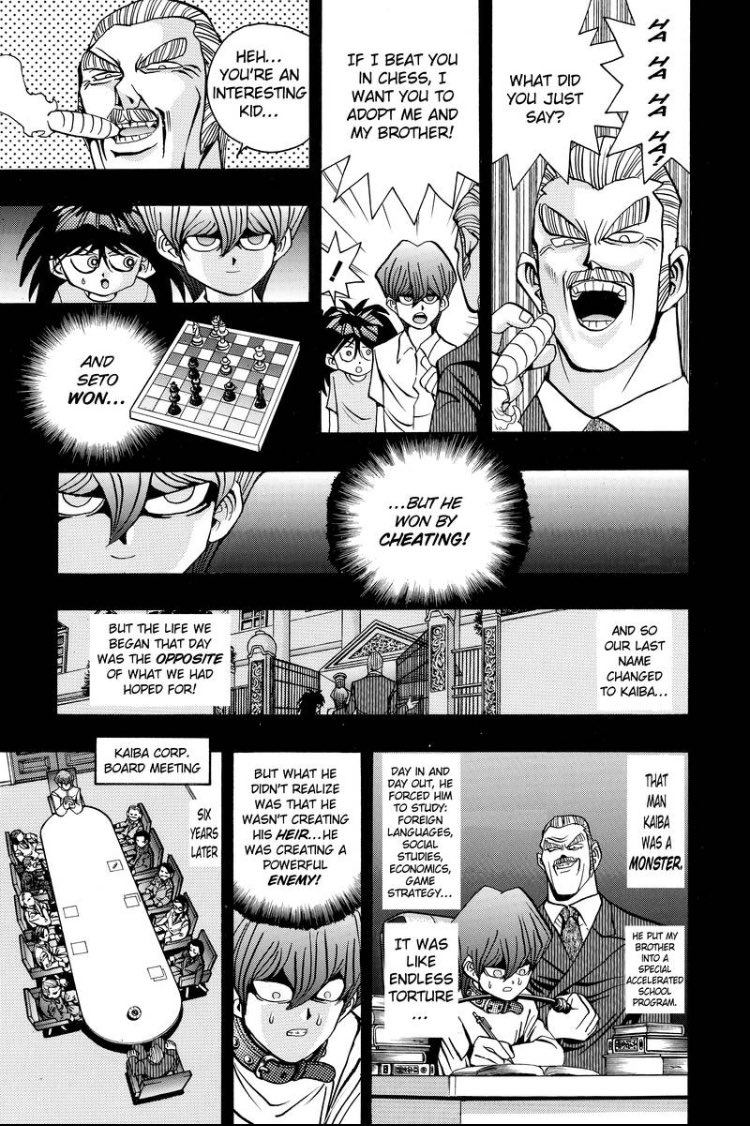 If nothing else, Gozaburo Kaiba was anything but a sore loser.