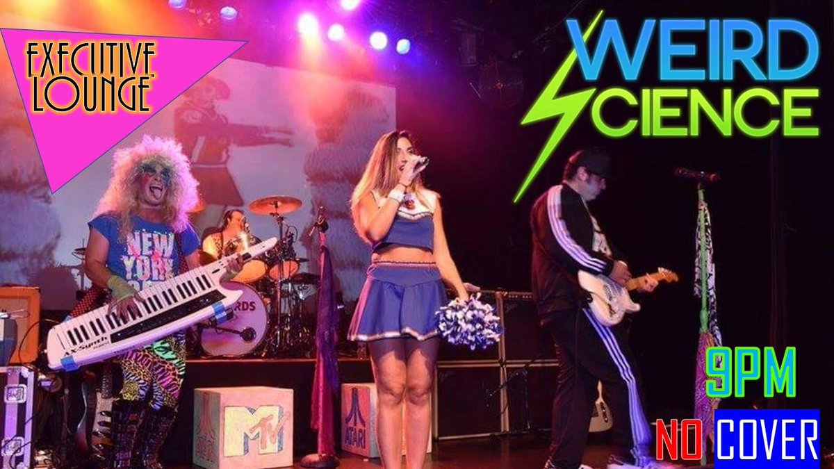 thewoodlandsinn's tweet image. Join us for a LIVE PERFORMANCE from WEIRD SCIENCE, Streamside in the Executive Lounge at 9 PM! There's no cover! 

#weirdscience  #friday  #streamside #executivelounge #happyhour #livemusic #goodmusic #summernights #goodweather