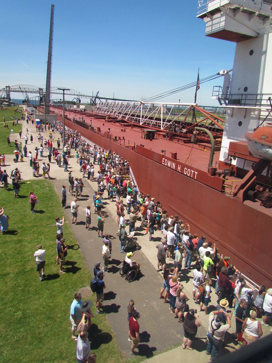 PureMichigan's tweet photo. Today is the annual Soo Locks Engineers Day! This day not only celebrates the people who built the Soo Locks, but also those who have maintained them over the past 350 years. 

📸: Michelle Hill #PureMichigan #ilovethesoo @VisitTheSault https://t.co/P43nAa3sfM