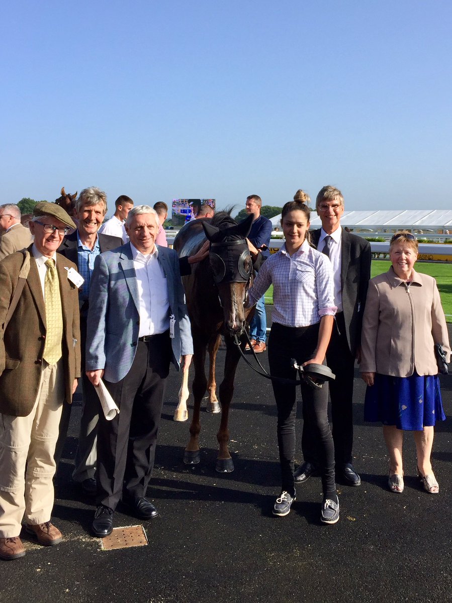 HambletonRacing's tweet photo. It’s a second win of the season for Dandy’s Beano @NewcastleRaces this eve under a good, positive ride from @StottKevin Well done to the whole team @kevinryanracing and congratulations to her owners 🐎🥇🍾 #doublesup #flyingfilly https://t.co/9uVDBK8LFD