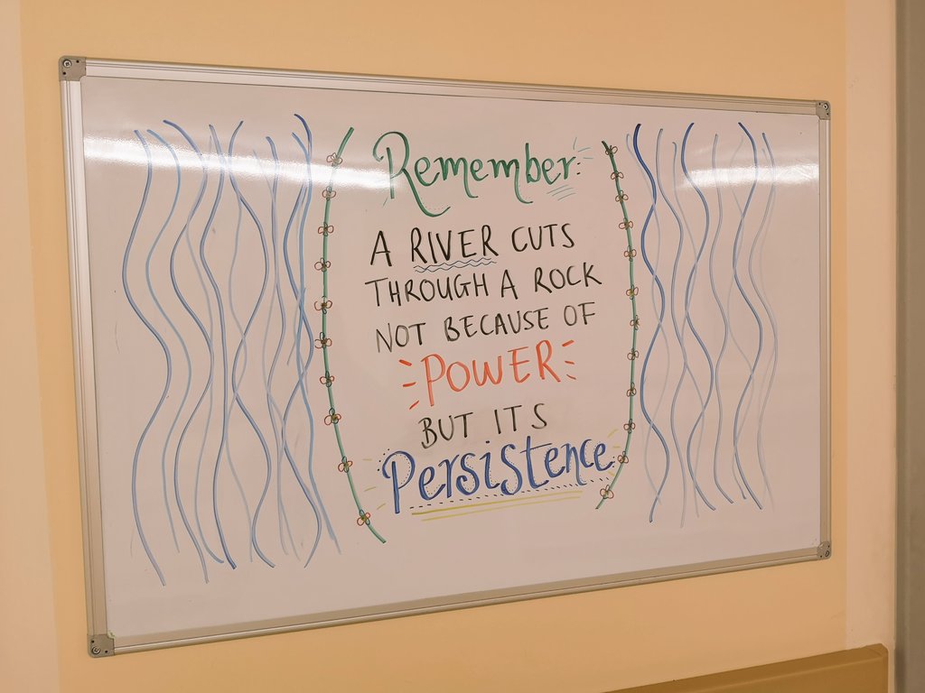 Ashby OT Team (@ulhtot) on Twitter photo Ashby OT Board π«
A river cuts through a rock not because of its power, but it's persistence!
<a href="/ULHT_News/">NHS United Lincs</a> Ashby OT Board π«
A river cuts through a rock not because of its power, but it's persistence!
<a href="/ULHT_News/">NHS United Lincs</a>