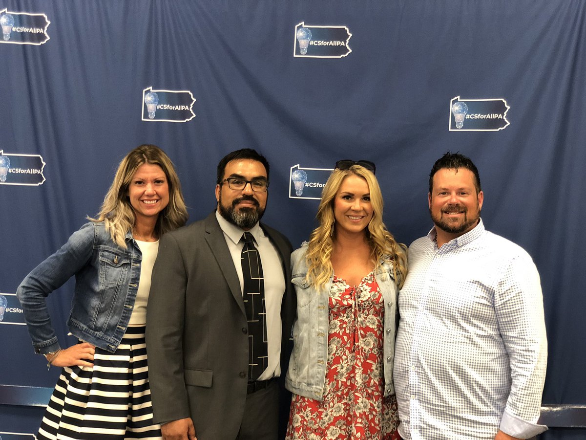 sanaya23's tweet image. Excellent time at the #CSForAllPA summit!