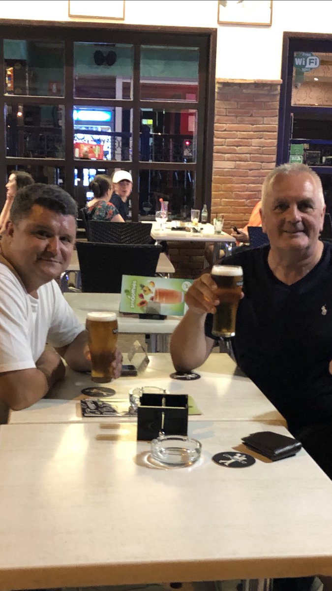daveanderson78's tweet photo. Great couple of days in Spain with my old mucker β¦@simonbass10β© Golf sun and beer π¬π»π»π»Oh and a million stories π¬#DonsLegend ππ https://t.co/rsoL3lptUF