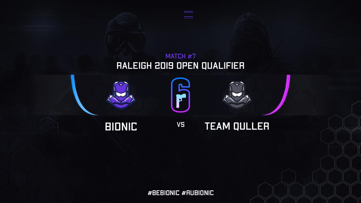 bionic_gg's tweet image. The @ESLRainbowSix Raleigh Open Qualifier continues as we get a default win against #1Grama. We are now 4-2 in Maps, the road to 6-2 will resume in a few minutes 😏
 
⏱️ 22:00
🆚 #TeamQuller

#bebionic #BNCWIN #R6Siege