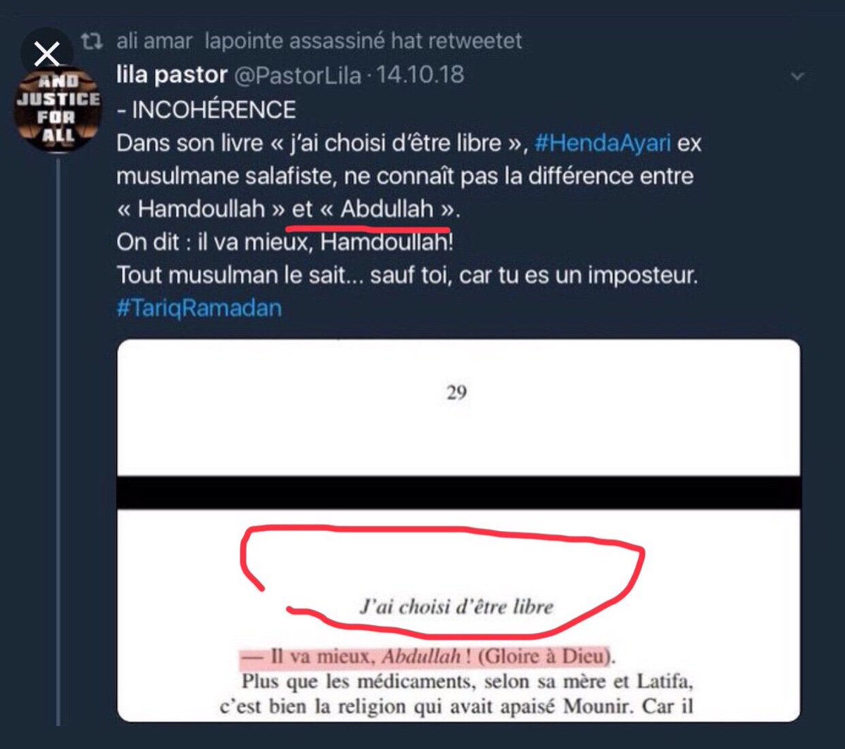 rosedesable98's tweet photo. @GamalAbina @plan_kepler438b @LeBaronRouge55 @Depassage123 @DouceMere @moharezki @SoleilVert5 @AdrianAshil @JoToussaint2 @MouniaRabbouj @Ibtihal10985493 @ChadiArdelesse @EstPb @samsam89974312 @RahmBah @genvoise @Allia46858576 @YenturkU @ToimmttuC @boubou11659612 @hakimsahali @AhmedIbnAlie @TabichAli @Sylado4 @MeufUrbaine @resilience883 @Zeed_lou_michon @JasnaBosna1 @sa_yamehi @Justice2648 @drame_mbayang @SadioibnAliou @latoui_l @RachidL3 @Cdenquete @TariqRamadan @IanHamel @ThinknBE @frburgat @Maryam_Rajavi_F @BintBattuta13 🤔😂😂😂haja hindouche Abdulah 😂 😂 https://t.co/pF5IDTOP8n