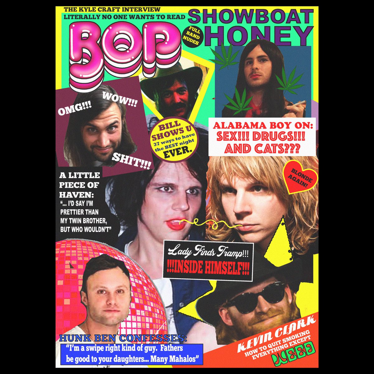 COME SEE THESE GOSSIP BOYS ON THE SHOWBOAT HONEY SUMMER TOUR. 
Ticket links/Tour dates here:

subpop.com/artists/kyle_c…