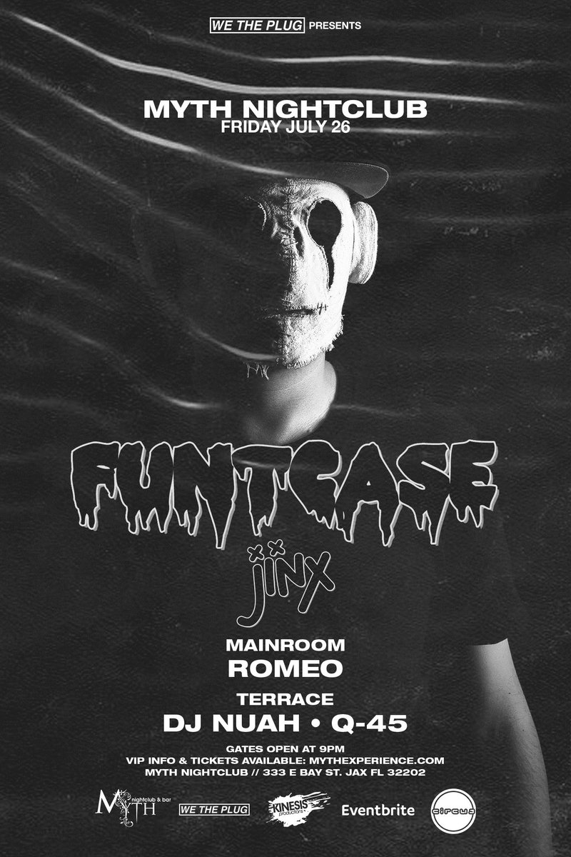 We_the_plug_'s tweet photo. We The Plug Presents:  @FuntCaseUK at @myth_element 07.26.19

https://t.co/rgJEiMEKqa

#OutletFridays #WeThePlug #MythNightclub https://t.co/Dyrp432Mao