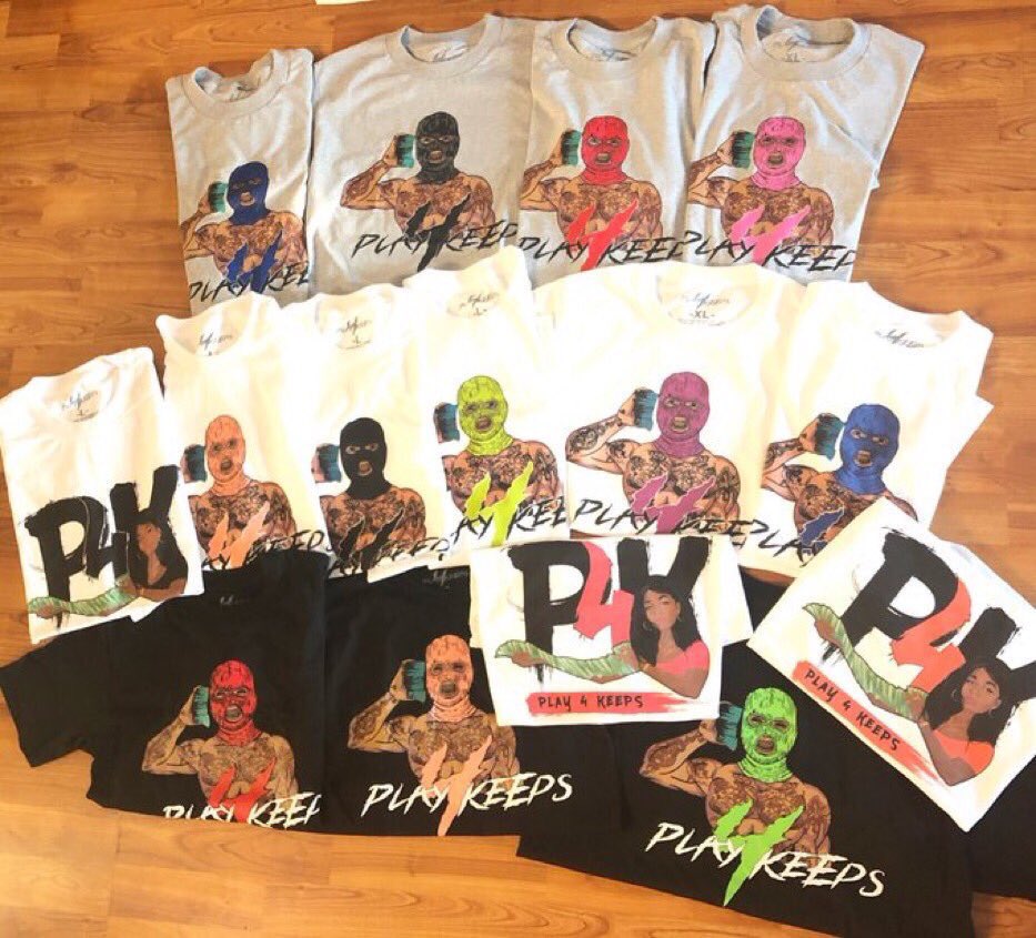 P4Klaw's tweet photo. While y’all here follow me &amp; my dawgs clothing line @play4keepsclo on IG , We gotta lot of dope clothing check us out! https://t.co/fcFsfQdF21