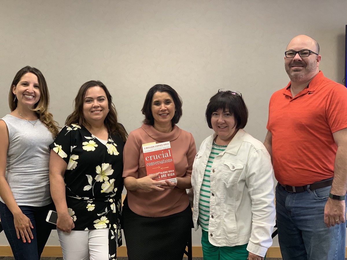 Irma_Tweets's tweet photo. Having a great time @ESCRegion20 Crucial Conversations training! @CESMathTeacher @ChrisJGalloway @DrRhondaWade https://t.co/wRFf5ptwqW