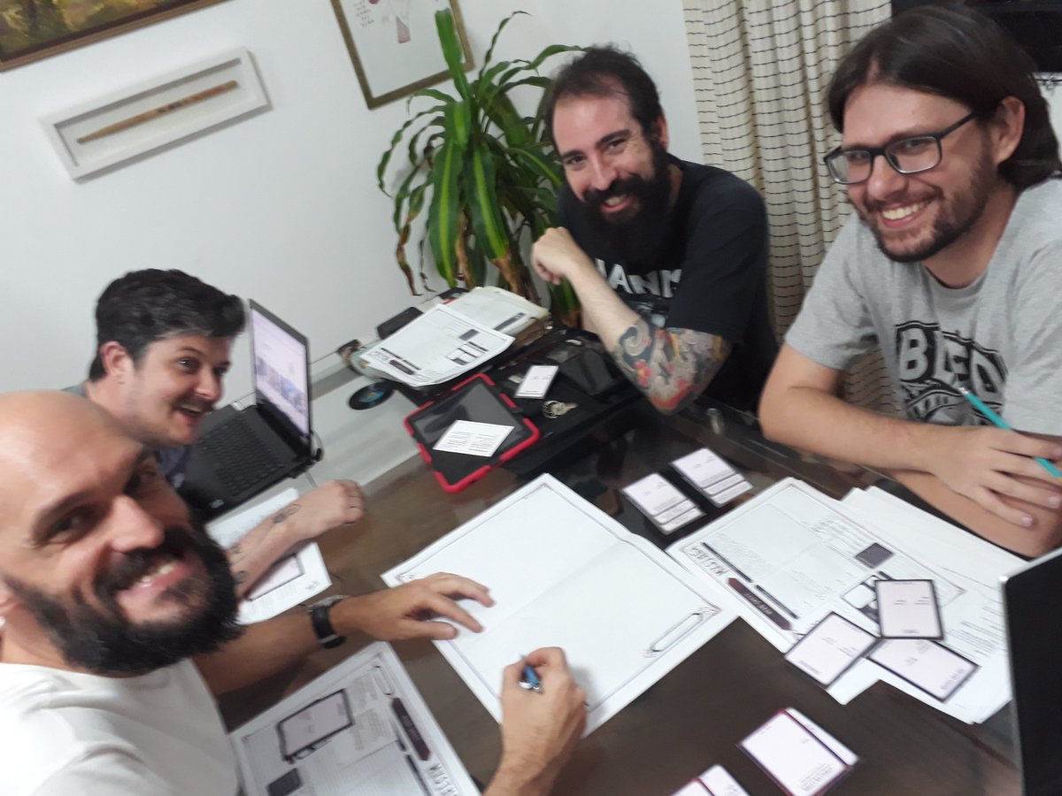 Douglas61912629's tweet photo. Official playtest of #mystheaprg leaving the strong feeling of an engaging and sleek engine, perfectly suited for the weird fantasy setting.
Great time together with friends and excellent players
#legacy2e #pbta
@ufopressrpgs @tabulagames https://t.co/6vYEdJqHwC