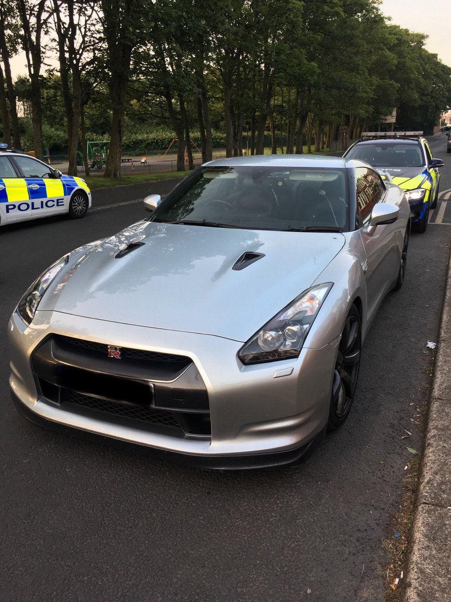 LancsRoadPolice's tweet photo. The driver of this car forgot to check he was covered by his insurance policy when taking this car for a test drive in Blackpool. Unfortunately they werenโt. Driver reported and car seized sec165. #T2TacOps. #HO48. @DriveInsured https://t.co/h7WFe8P6J8