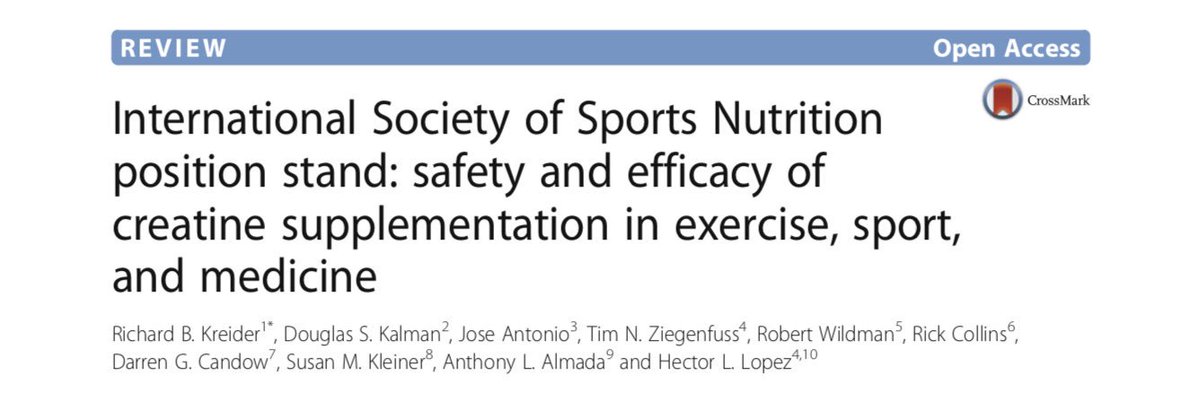 The ISSN's position stand on this substance goes further into safety stating:"...supplementation is not only safe, but has been reported to have a number of therapeutic benefits in healthy and diseased populations ranging from infants to the elderly.”