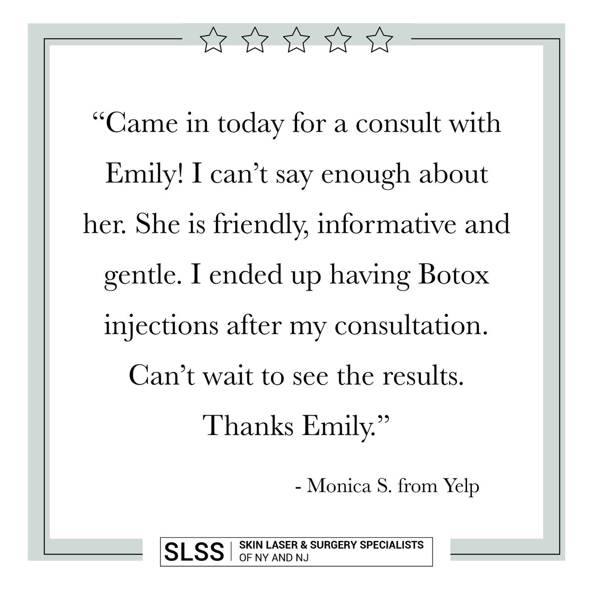 🌟🌟🌟🌟🌟
Another #fivestarfriday 
Thank you to all of our patients for being you! Have a great weekend! 

#fivestars #thankyou #grateful #weekend #loveourpatients #bestpatients #dermatology #reviews #newjersey #skinandlasers