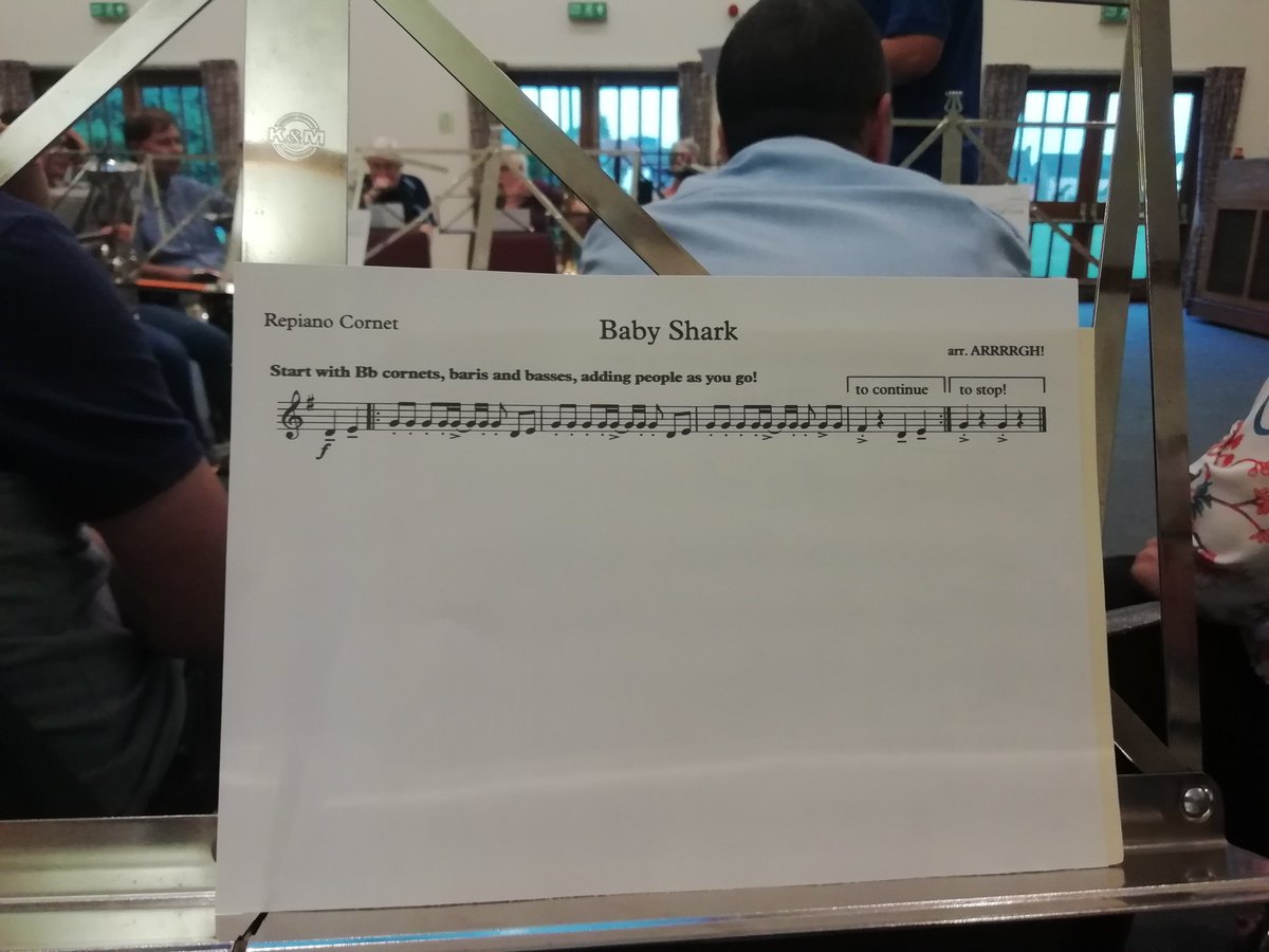 jonny_howard77's tweet photo. The world has now gone mad!! #brassband https://t.co/WQEwghuPMJ