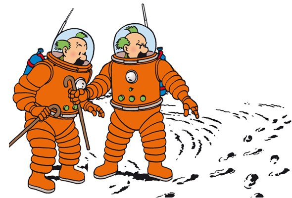 sausalitoferry's tweet photo. The first adventures on the moon 🌕 👨‍🚀 

#onamarchesurlalune #explorersonthemoon #herge #tintin #tintinlover #tintinfan #sausalitoferry #comicbooks #favoritecomic #moulinsart #instatintin #spacex #fusee https://t.co/0AMKlbmmyk
