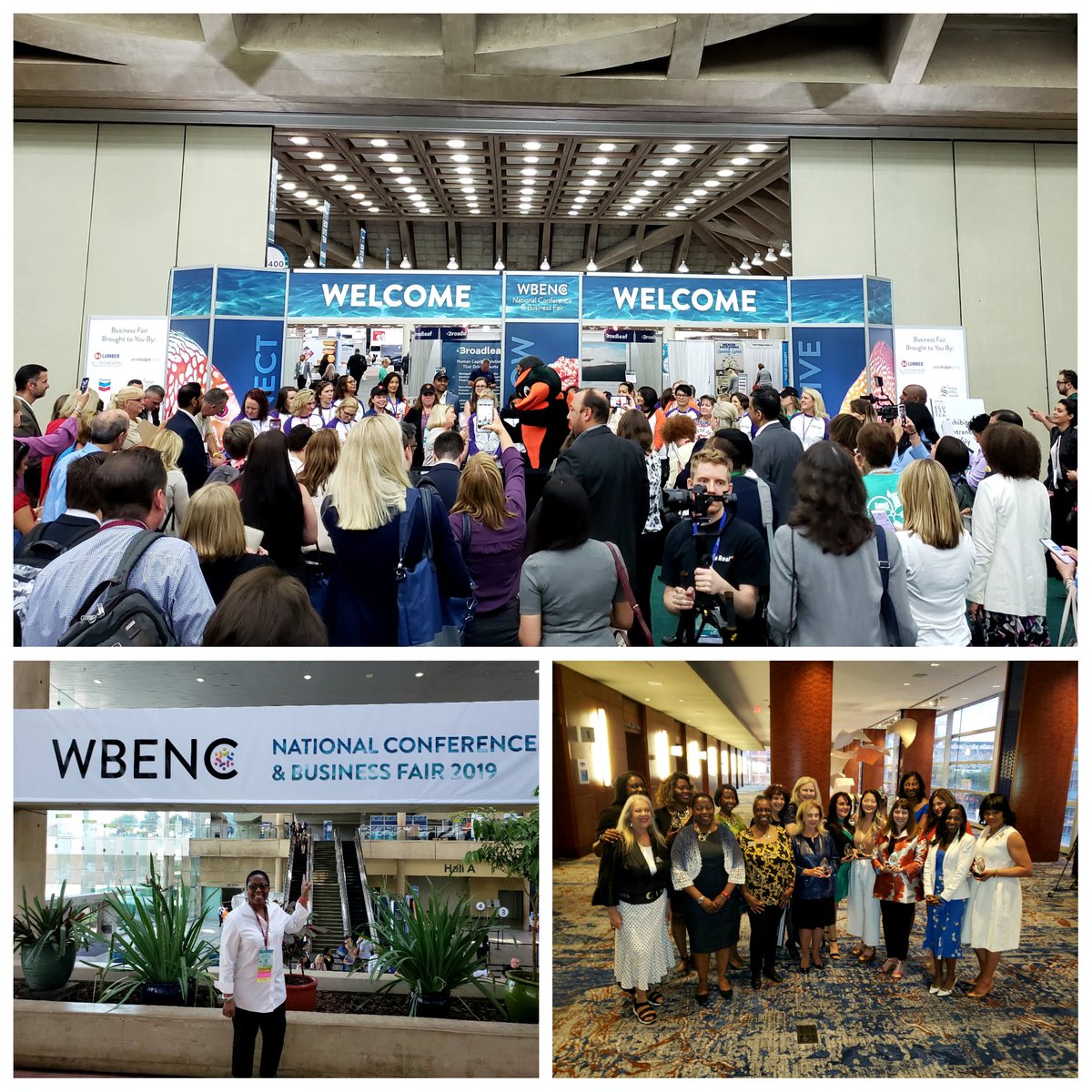 Members of our team attended the #2019WBENC CONFR in Baltimore this week.  What an amazing week filled with networking &amp; business opportunities!  We also celebrated #WBEsWhoRock. Thank you <a href="/MBEmag/">MBE Magazine</a> for recognizing amazing women business owners.
#supplierdiversity #Entrepreneurship