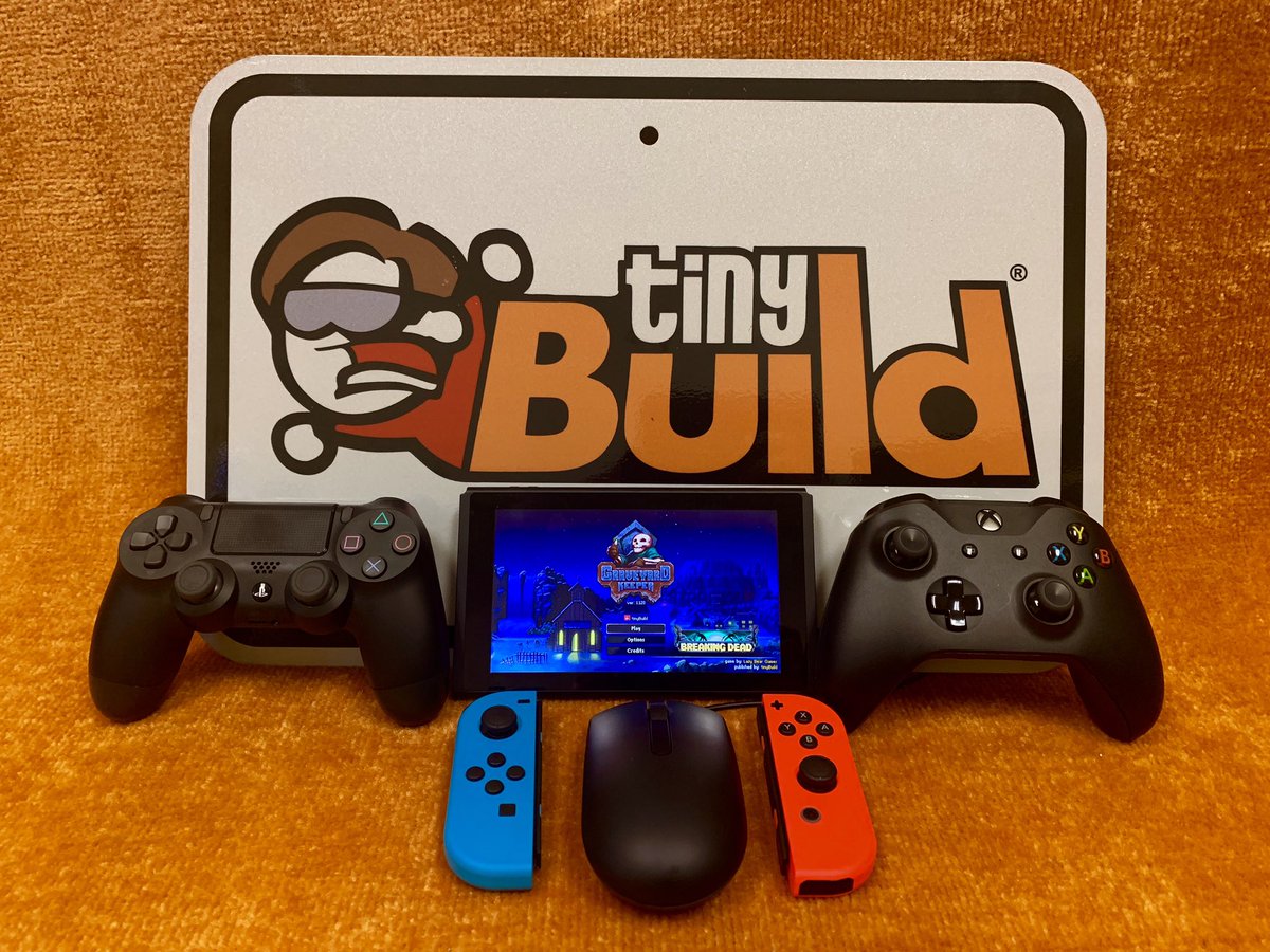 tinyBuild's tweet image. We thought we would celebrate Graveyard Keeper releasing on all platforms with a...

💀 FLASH GIVEAWAY 💀
- Follow @tinyBuild
- Like and RT this tweet
- Comment with what console you want Graveyard Keeper on and use #GraveyardKeeper

10 Winners at random! 4.5 Hours! Go!