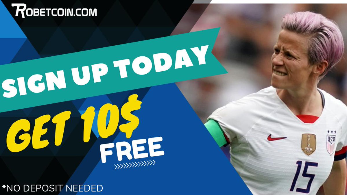 robet247's tweet image. SIGN UP today and get 10$ free bets - robetcoin.com/launch   
NO DEPOSIT NEEDED! #freebets #zeroMargin #robet #crypto #uswnt #france @coupdumond $btc $eth $ada $eos $robet #crytpo #cryptocurrency  #bitcoin #eth #airdrop #betting #free #money #freebet #FRAUSA #USAvFRA #Rapinoe