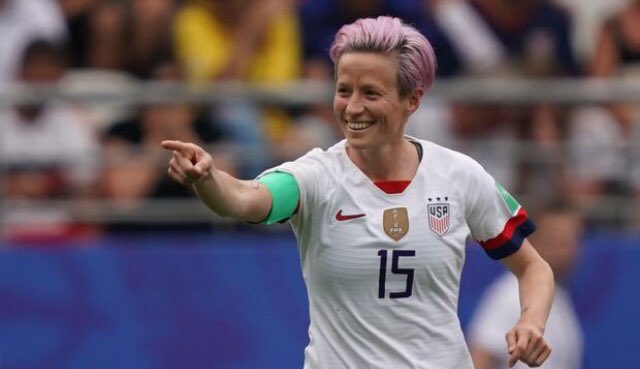 nolanvrollins's tweet photo. Megan Rapinoe a far better representation of America than... #MeganRapinoe #FRAUSA #FIFAWomensWorldCup #FIFAWFC #FridayFeeIing #USA https://t.co/xXvxHIW97W