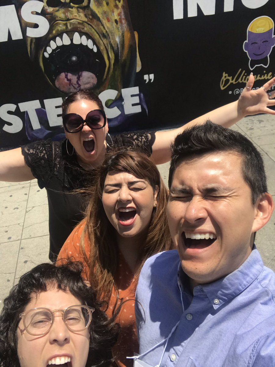 czamani's tweet photo. SCLN excursion #4thewin #sclnetwork  #scln2020 #DTLA @SCLN https://t.co/j7etCzhJPE