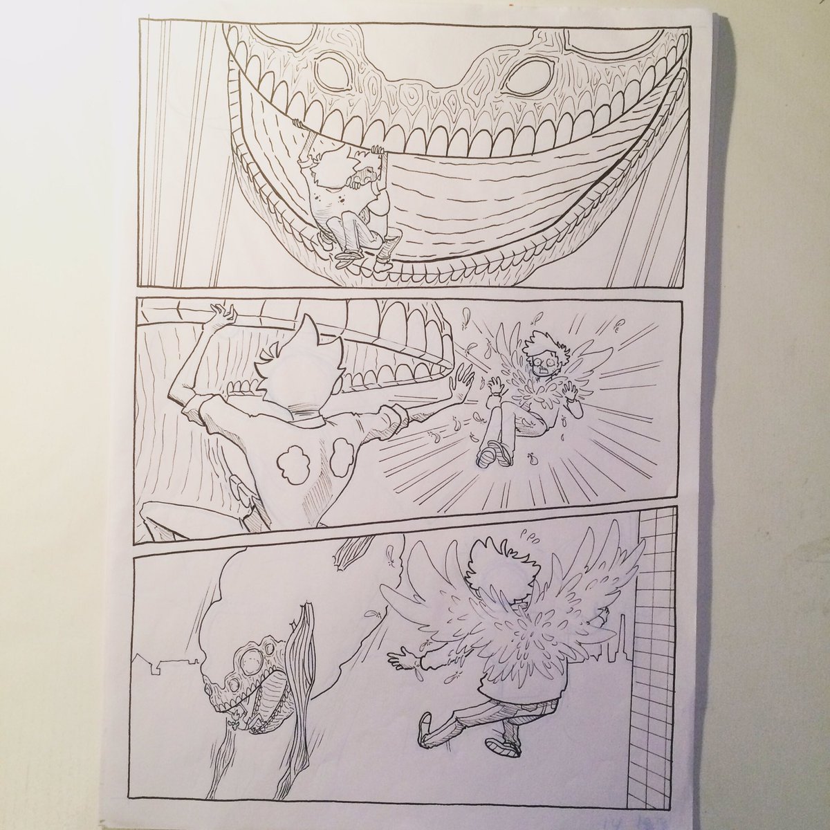 fred_tornager's tweet photo. I’m so angry that my scanner doesn’t work and I’m too poor to fix it, and so I can’t Update my webcomic. (Axel @tapas_app)
So here’s the newest page in it’s prescan phase.
#fredtornager #comics #art #wip #axelcomic https://t.co/4KK0Na8KZc