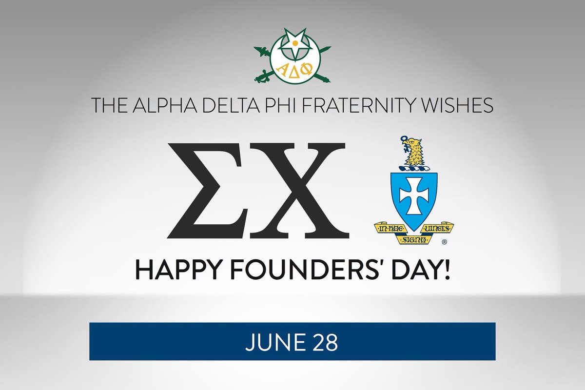 Happy Founders Day to our friends at <a href="/SigmaChi/">Sigma Chi Fraternity</a>