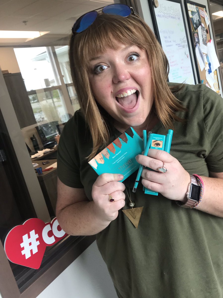 DCNDMNErica's tweet image. How neat is this?! @ThriveCause donated make up to @RMHCFargo for our moms to inspire self confidence &amp;amp; hope #thrivecausemetics