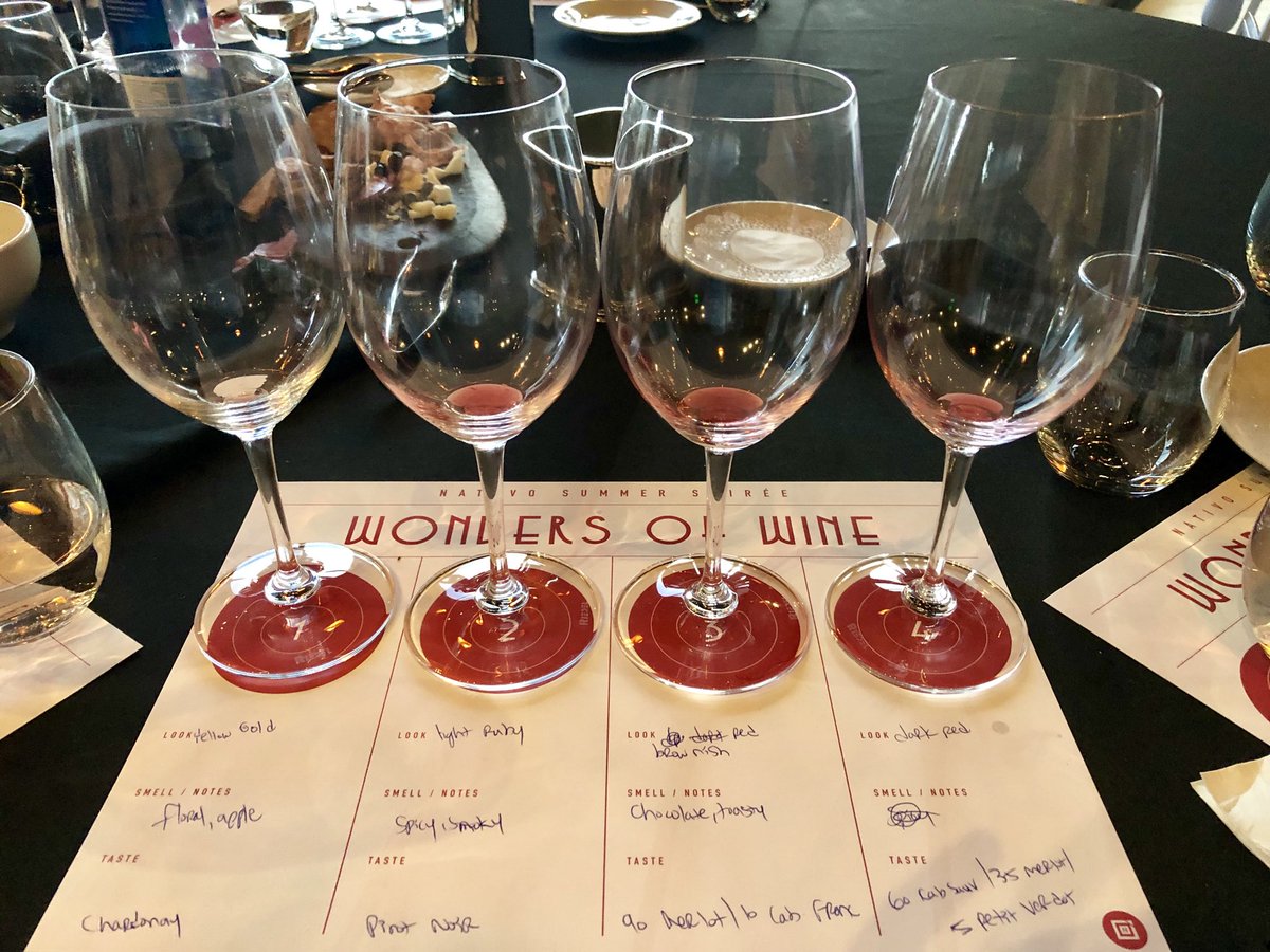 SKnuth2's tweet photo. Thanks @nativo for a great night out. 🍷successfully tasted! Kudos to our sommelier for the evening https://t.co/JPedIfePOv