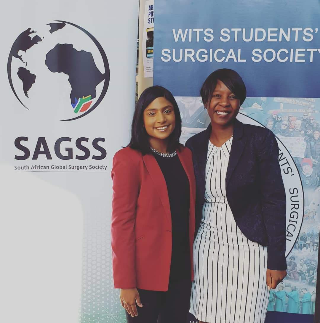 SAGSSoc's tweet photo. Such an honour for SAGSS working with @MrsMaswime at the SASS conference. https://t.co/h4LQeqzdaq