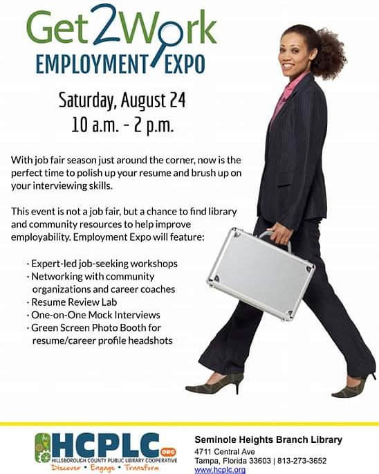 DebracaRussell's tweet image. #hillsboroughcounty #get2work #tampa #opportunity #learning #careercoach #business #resumewriter