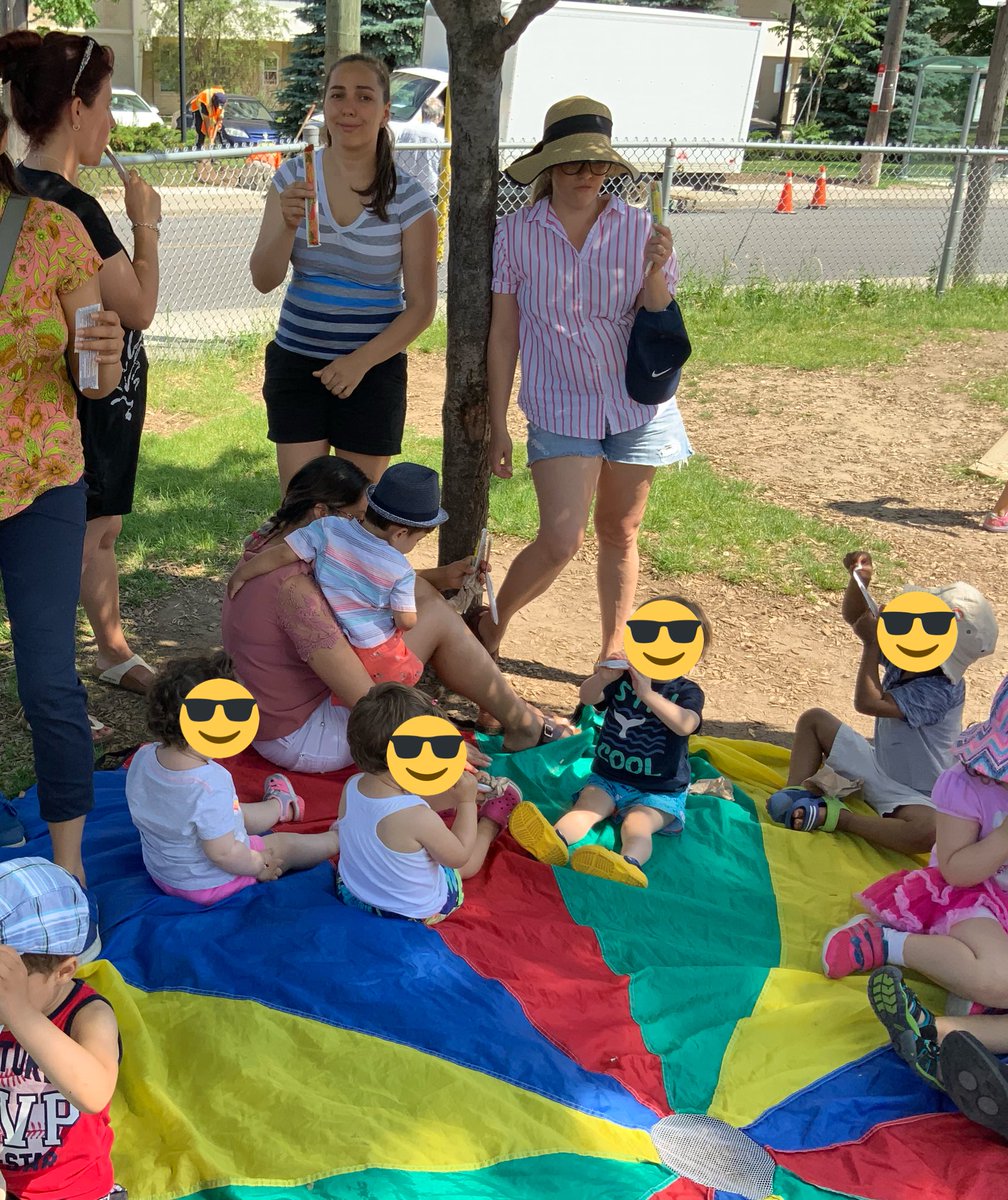 SecordEarlyON's tweet photo. We enjoyed our last day of school singing #songs &amp; enjoying a cool treat together! Thx to all of our #parents #caregivers #children for a wonderful yr of #learning #growing #communitybuilding #supportingeachother! @SecordTDSB @EarlyYearsTDSB @aarts_michelle @BradMBradford https://t.co/ePfzaHA1z6