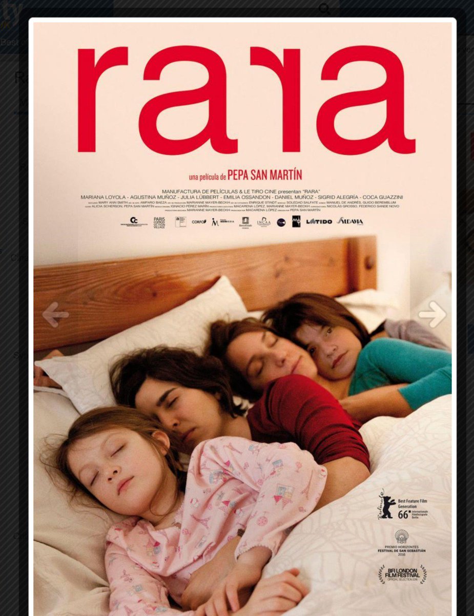 CENSURADA LA PELICULA LGTBI DE HOY EN LA GASOLINERA
Para el día de hoy estaba programada la película "RARA" premiada en el festival de Donosti. 
El Ayuntamiento Vox, Cs y PP la censura. 
El Ayuntamiento PP/Vox /Cs esta contra los derechos LGTBI.
#Orgullo2019 #apoyamoslagasolinera