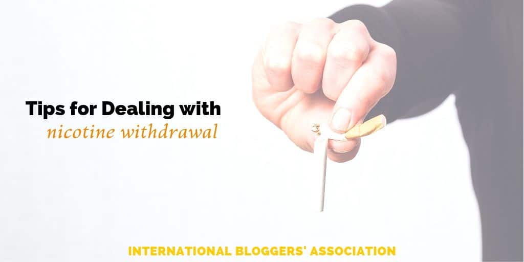 IBAbloggers's tweet photo. Tips from a carton a week smoker for overcoming nicotine withdrawals so you can quit smoking for good. #nocotinewithdrawal #quitsmoking #quitvaping #greatsmokeout #IBABloggers https://t.co/spjOUA3X2k https://t.co/10C4Dzp5JY