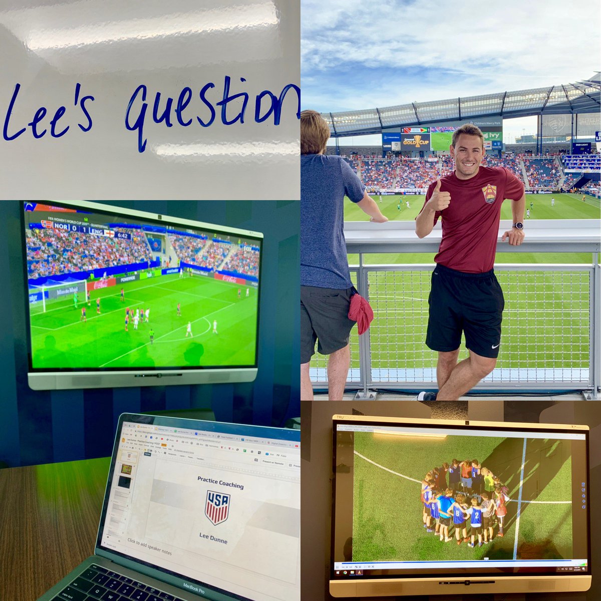 LeeDunneSoccer's tweet image. Week 1 of 3 complete for @ussoccer_coach #alicense. Development period here we go!