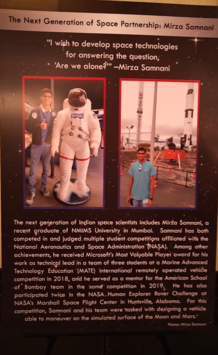 Our mentors are sharing their affiliation!
<a href="/ASBIndia/">The American School of Bombay</a> <a href="/MirzaSamnani/">Mirza Samnani</a> <a href="/LandonMcLain/">Landon McLain</a> 
Congratulations Mirza! At National Day celebration at Taj in Mumbai.