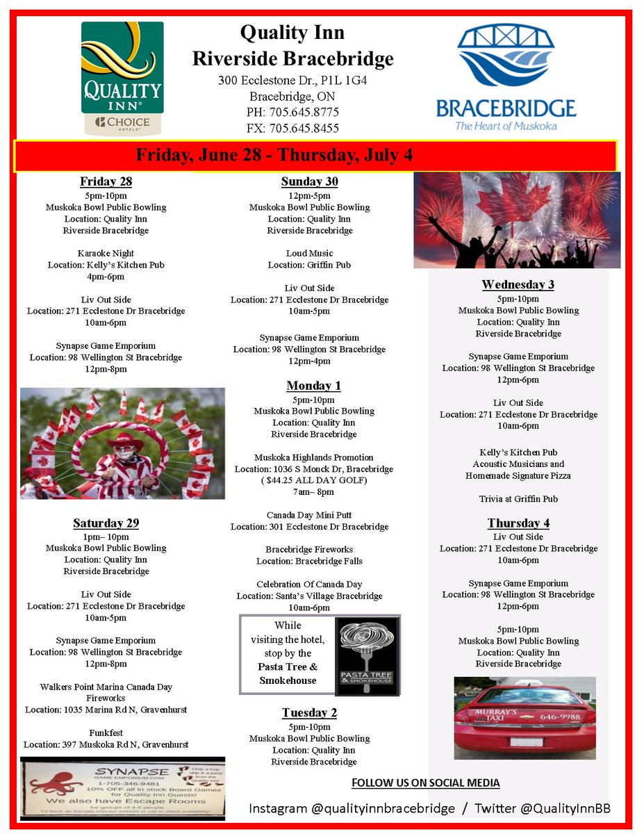 Canada Day weekend 🇨🇦🇨🇦🇨🇦