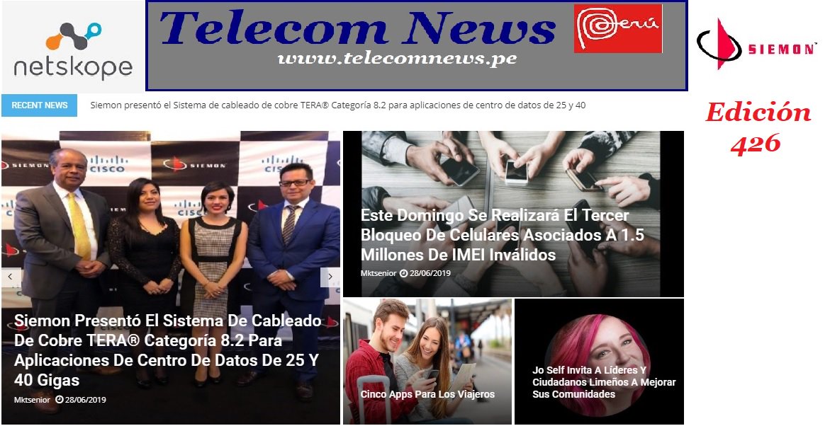 PeruTelecom's tweet image. Estimados Amigos: Invitarlos a la edición 426 de:
telecomnews.pe  
Y mucho más…