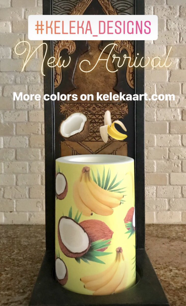 KelekaD's tweet photo. Iβm COCO-NUTS about you!! ππ₯₯π#kelekadesigns #happyFriday #newarrival #flamelesscandle https://t.co/APUr0JLipo