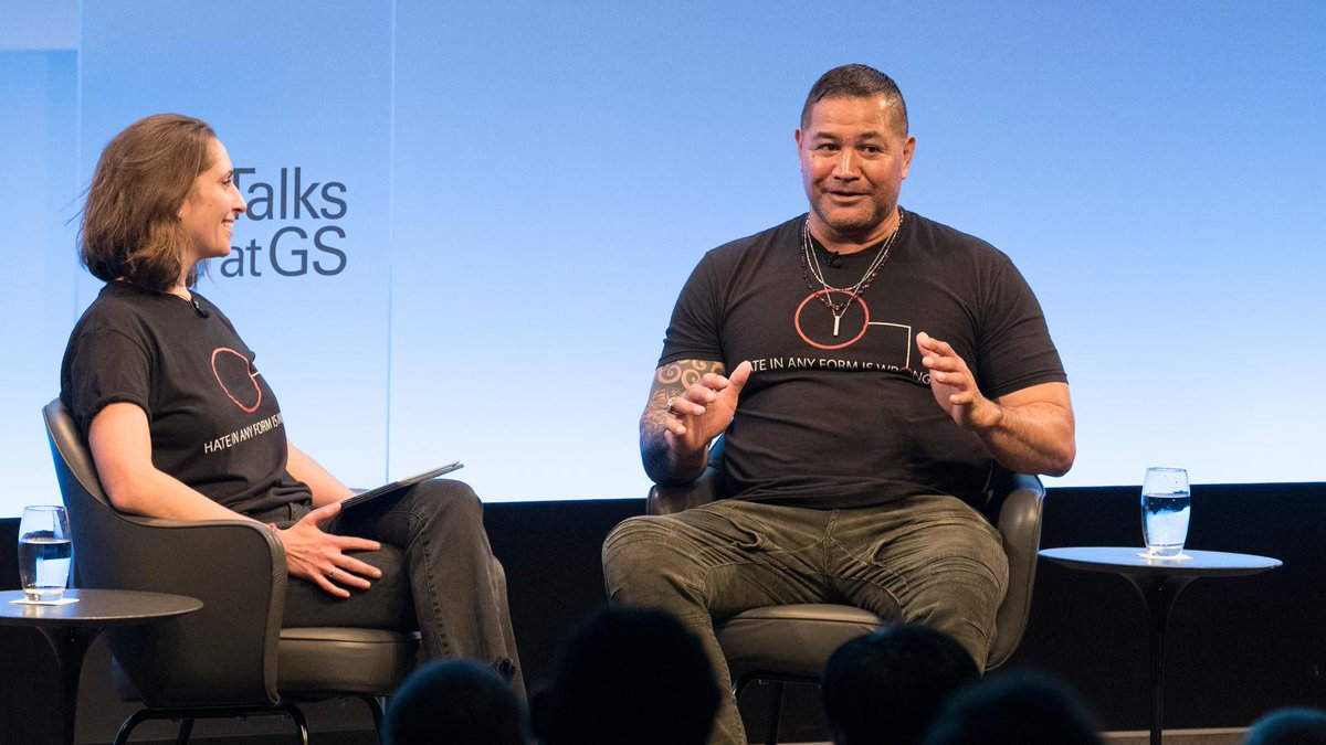 GoldmanSachs's tweet image. During yesterday’s #TalksAtGS, former defensive tackle @eseratuaolo shared his experience being one of the first retired @NFL players to come out. #PrideMonth