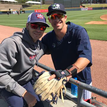 Libkepro's tweet image. Sean Kazmar Jr. plays for Alanta Braves AAA Team Gwinnett Braves trains with the Libke Pro. You should too. #libkepro #baseball #mlb #atlanta #braves
