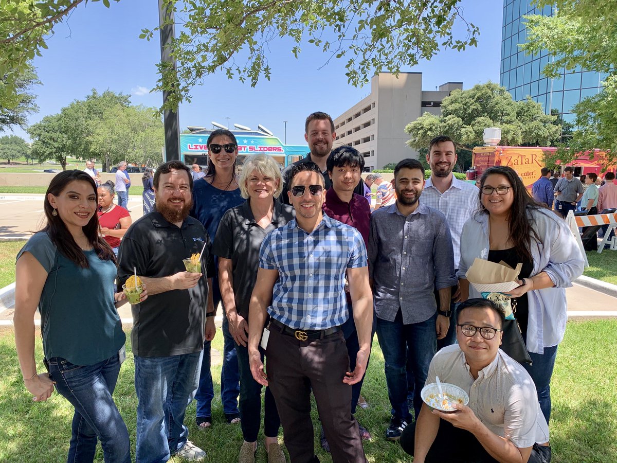 LightbeamHealth's tweet photo. Today Lightbeam Health employees enjoyed food trucks at the Irving office’s 1st Summer Bash. It was a great event to kick off summer!
#lightbeam #lightbeamhealth #summer https://t.co/ctCnLcVWvk