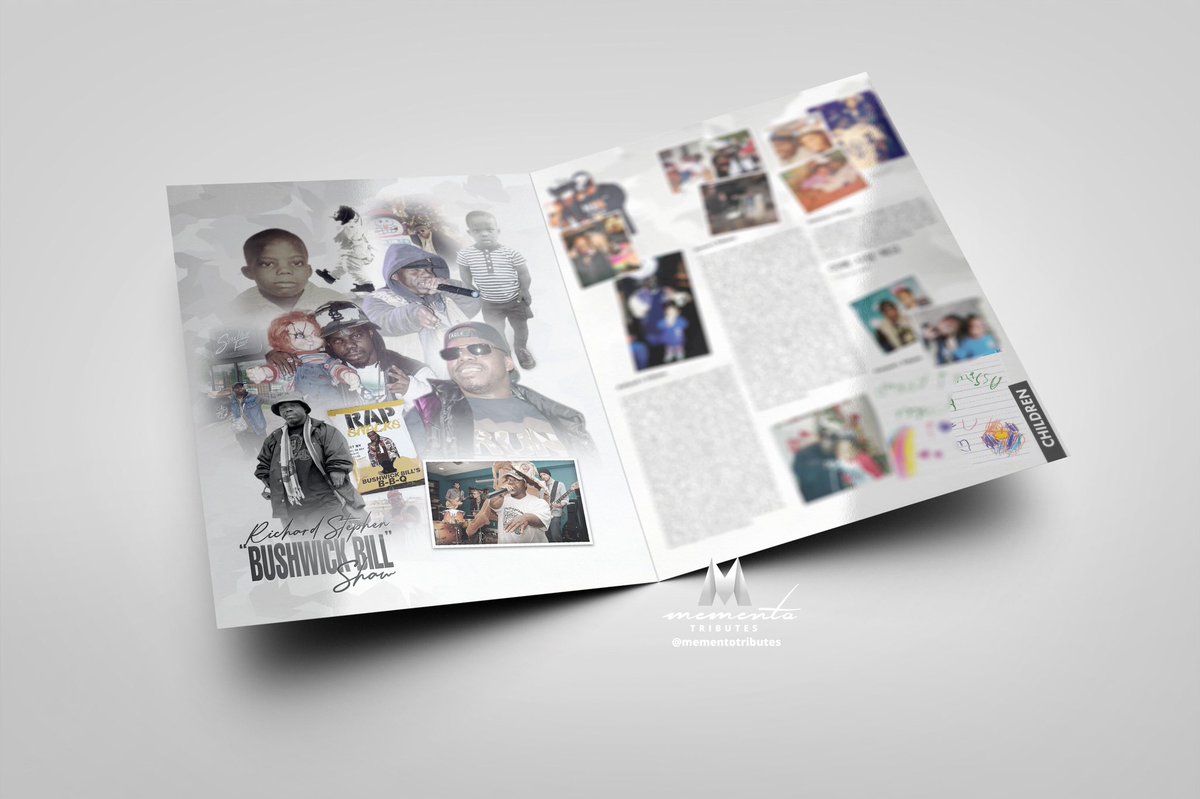 MementoTributes's tweet photo. Memento Tributes is proud to have created hip-hop legend Bushwick Bill's funeral program. Thank's to Bill's family, friends, and fans. We are sending our condolences. May Bill's memory continue to live on through his children and music. #bushwickbill #ripbushwickbill https://t.co/ZuMGcYxjTP