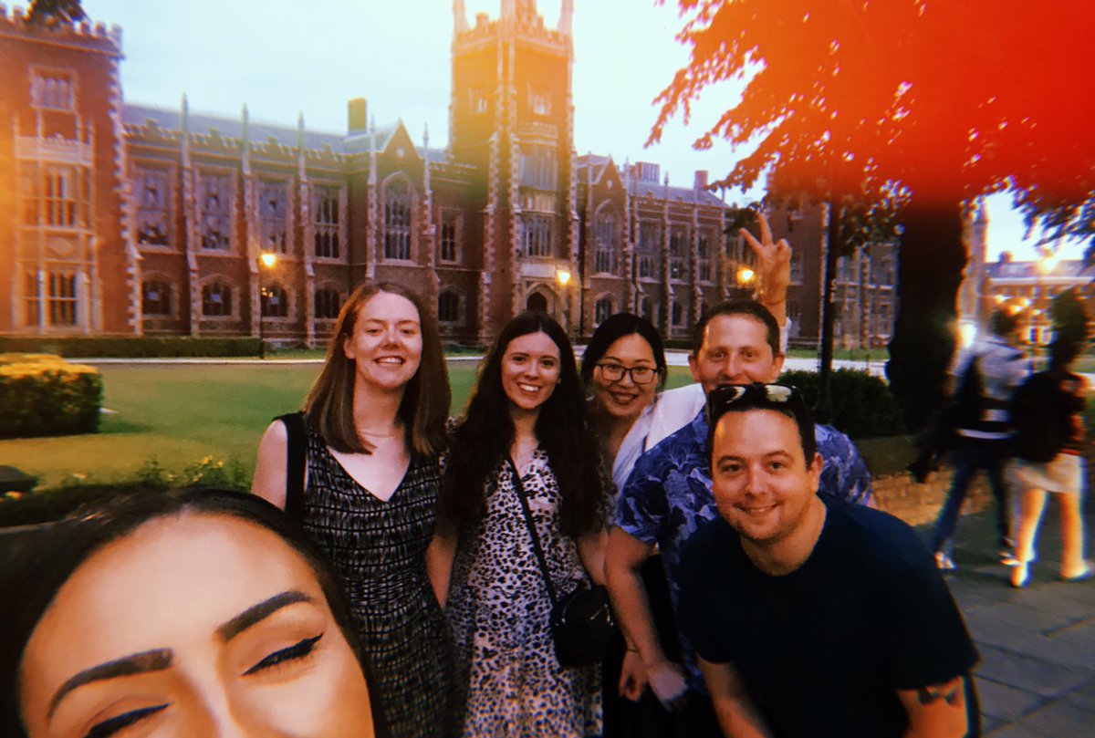 roneill_belfast's tweet image. I’m clearly terrible at holding the camera. Best people ever ! #CPH  #inthecorner #publicnuisances @1987Andrewk @AlanMcMichael8 @leonieheron_qub @pliu03_wuyue @JMcClelland94