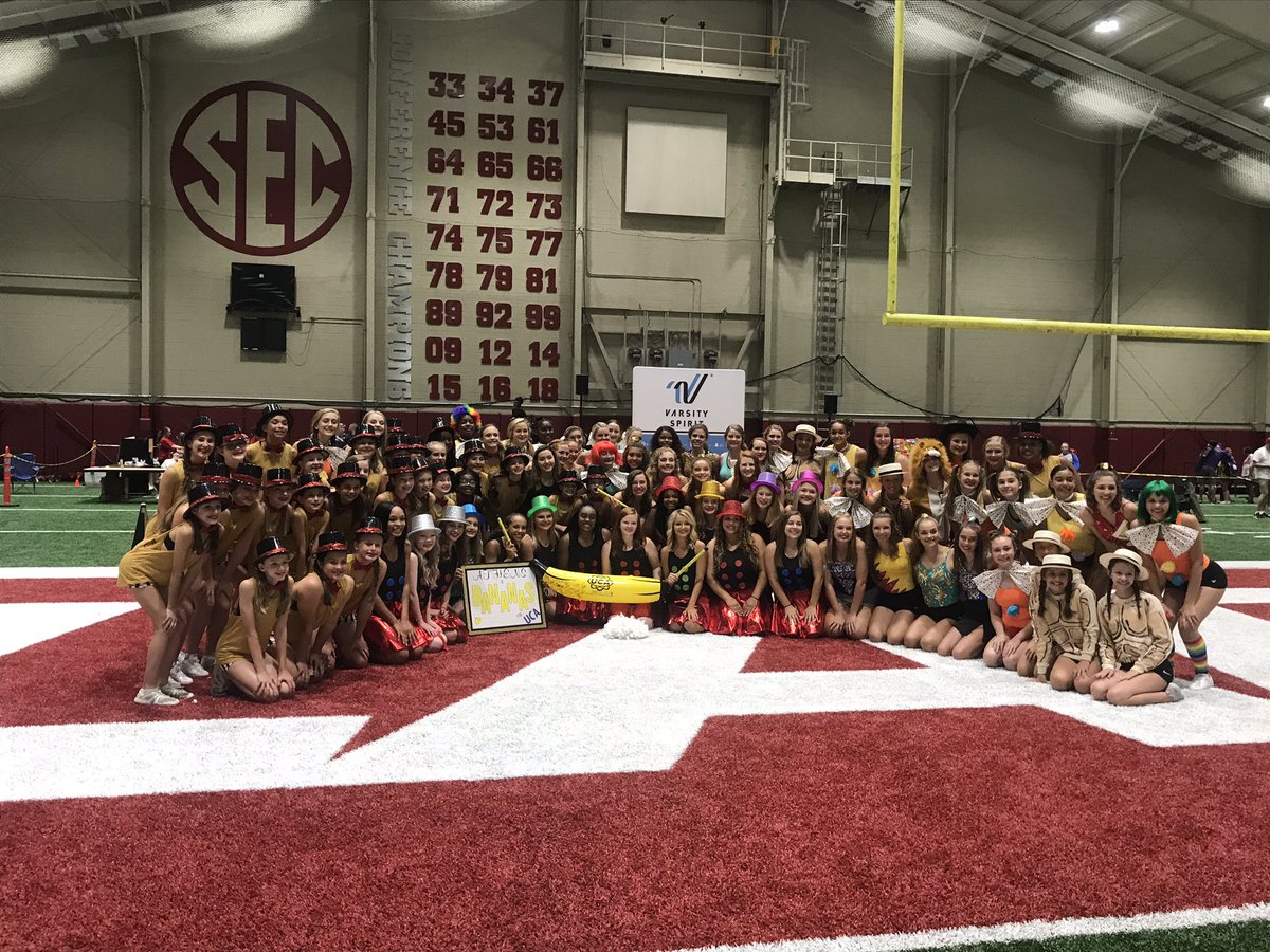 AthensCheer's tweet image. Awesome week at UCA at BAMA!!