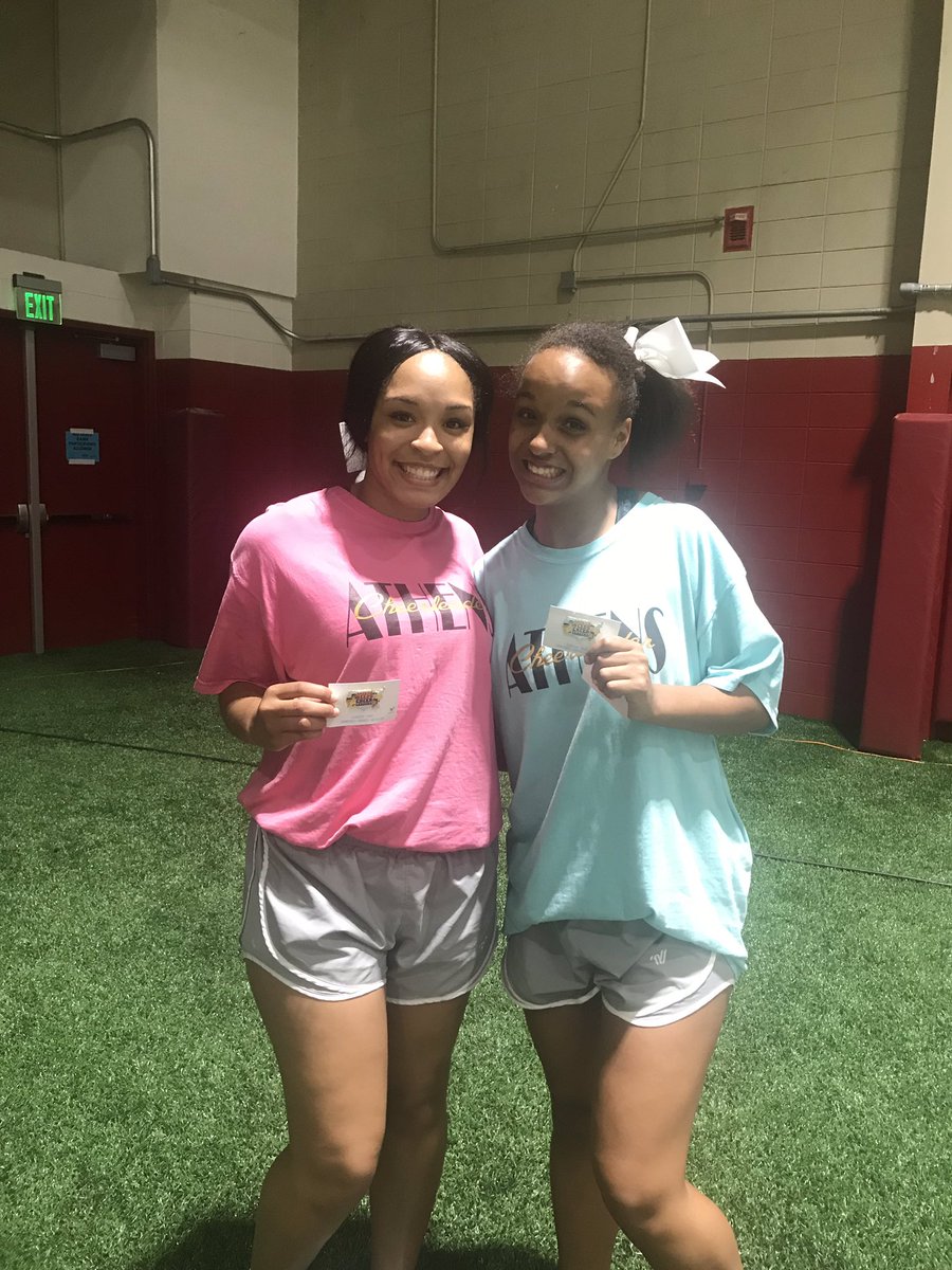 AthensCheer's tweet image. Awesome week at UCA at BAMA!!