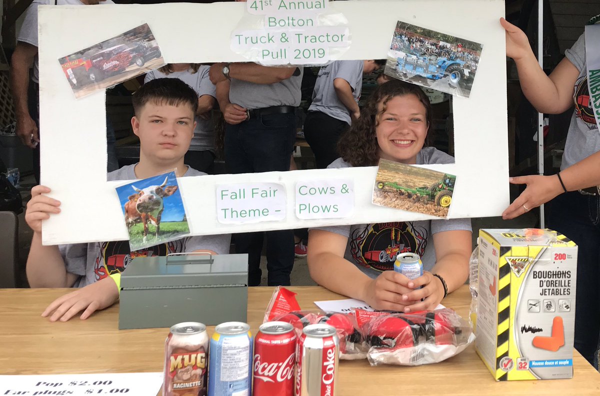 Get refreshed and support your local 4H members at the <a href="/Boltonfallfair/">Bolton Fall Fair</a> #tractorpull