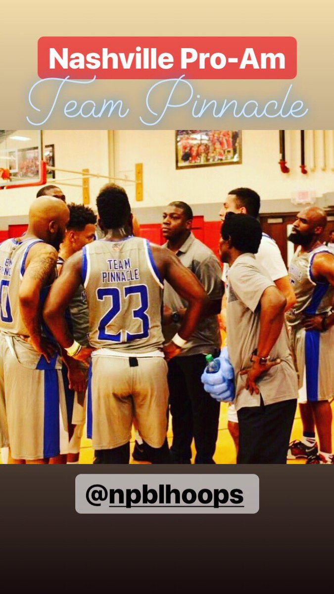 gpope33's tweet photo. Nashville Pro-Am is Back!! 🏀pening Night - This Sunday, 4pm @ East Nashville HS #TeamPinnacle #GP33SideLineUpdate https://t.co/BIKQfo1wSi