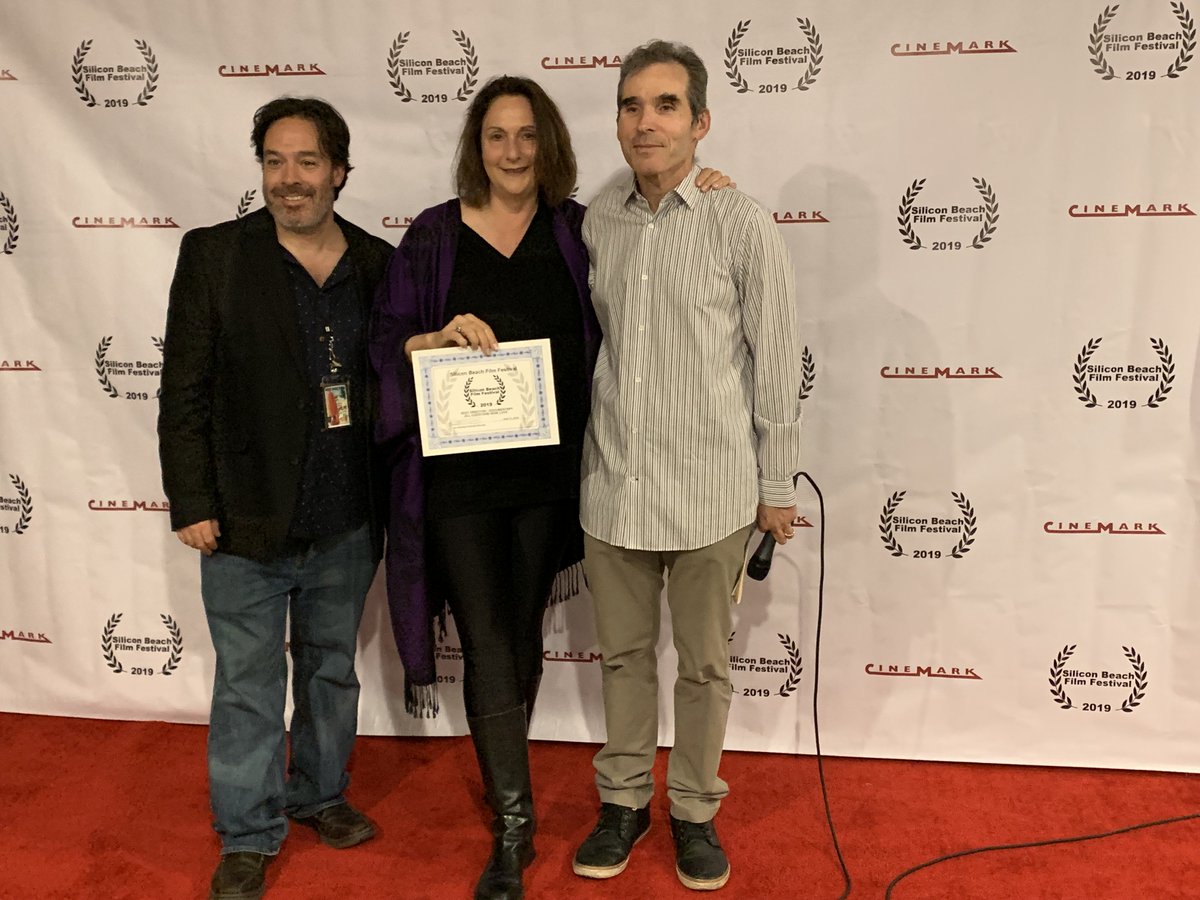 Proud to have won Best Documentary Director Award at the Silicon Beach Film Festival. Special thanks to the festival directors and and my fellow filmmakers who presented there. #SiliconBeachFF #SBFF #andnowlovethemovie
